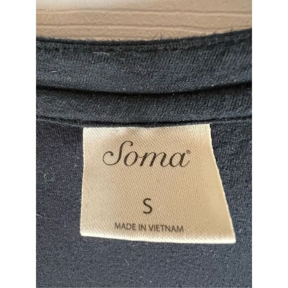 Soma Womens Black Maxi Dress Size Small - Picture 2 of 4